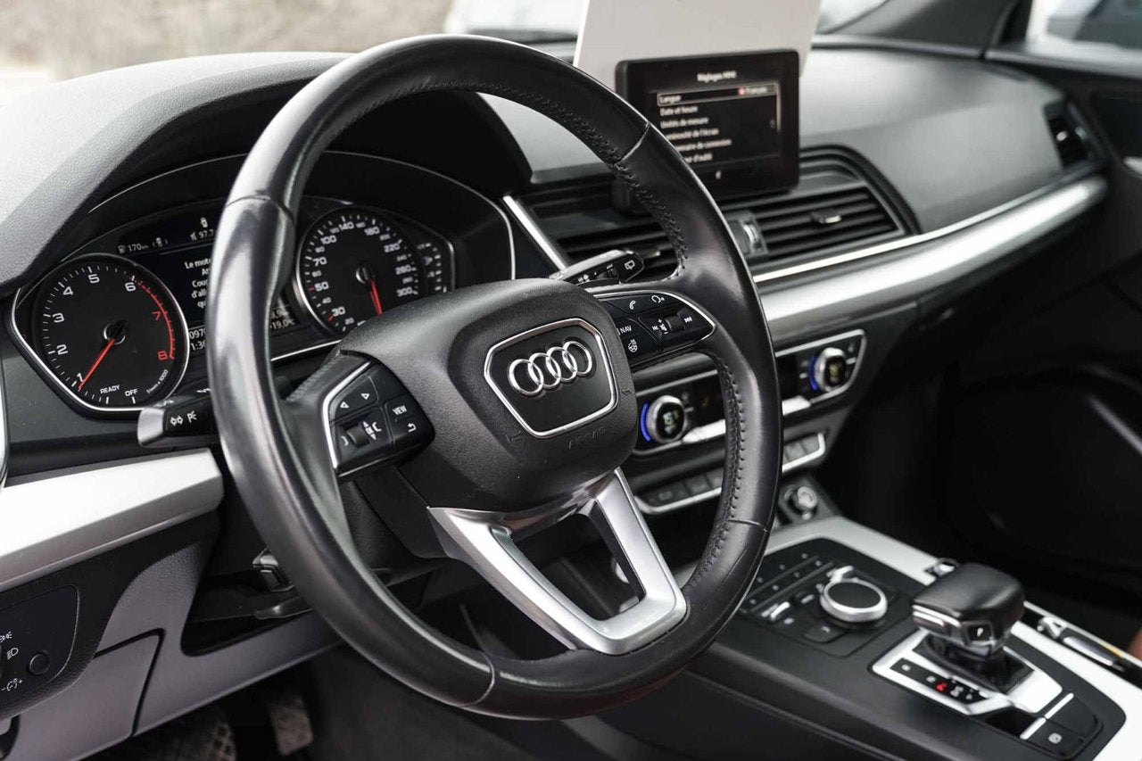 2020 Audi Q5 KOMFORT AWD; CUIR CAMERA ANGLES MORT MAG*GARANTIE*