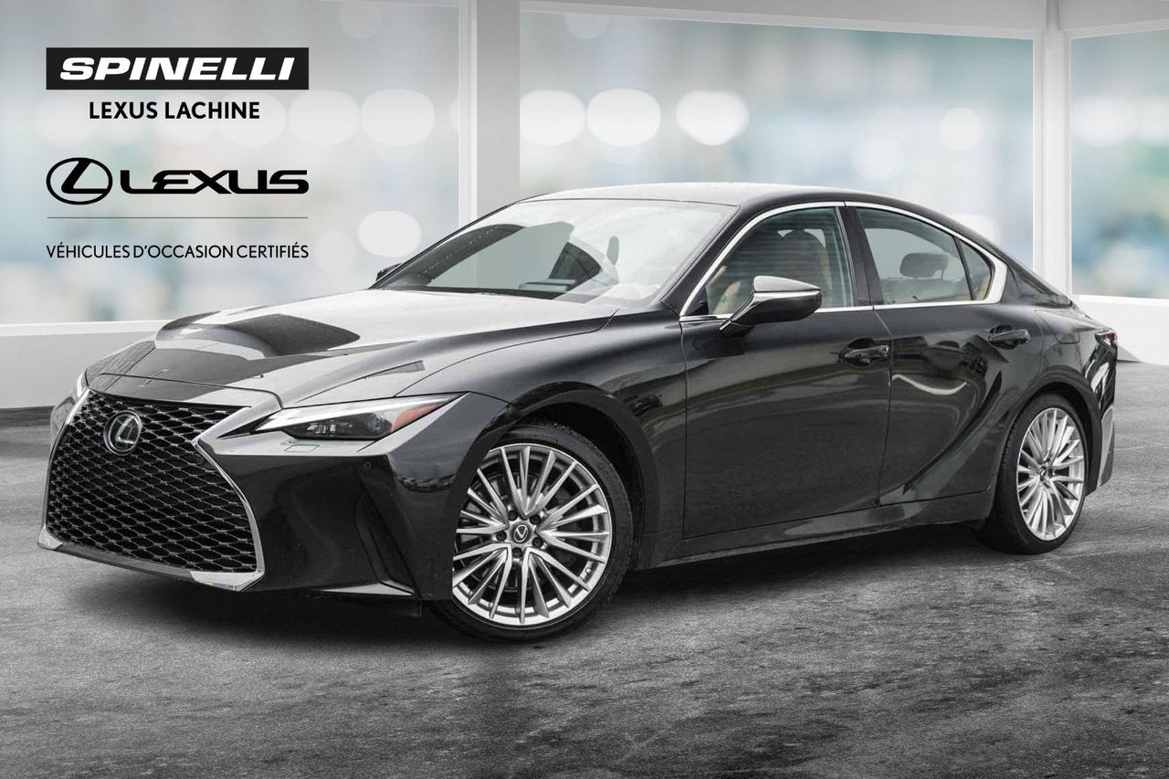 2022 Lexus IS 300 AWD LUXURY BAS KM CUIR TOIT NAVI