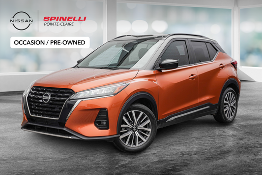 2021 Nissan Kicks SR MAGS+VOLANT/SIEGES.CHAUFFANTS+DEM.DISTANCE