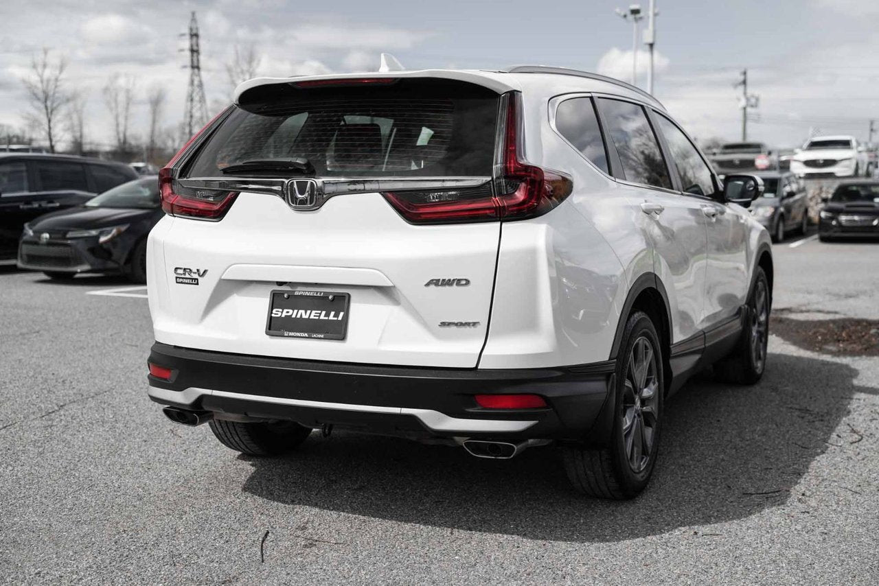 2022 Honda CR-V SPORT AWD; TOIT SIEGE+VOLANT CHAUFFANT*BAS/LOW KM*