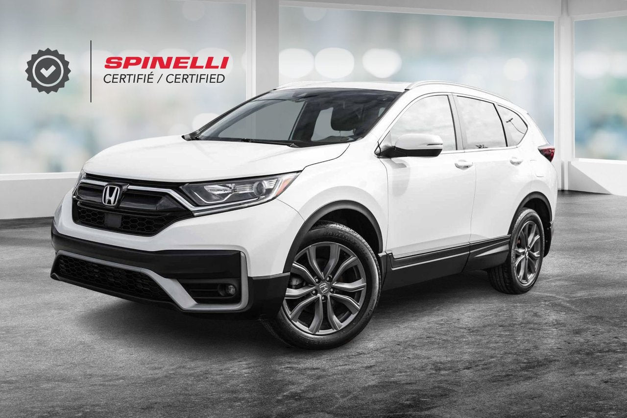 2022 Honda CR-V SPORT AWD; TOIT SIEGE+VOLANT CHAUFFANT*BAS/LOW KM*