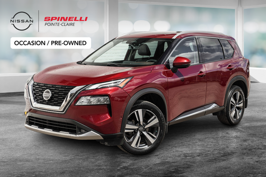 2021 Nissan Rogue Platinum AWD+CAM.360+NAV+CUIR+TOIT.PANO+CARPLAY