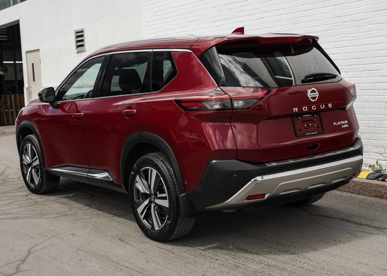 2021 Nissan Rogue Platinum AWD+CAM.360+NAV+CUIR+TOIT.PANO+CARPLAY