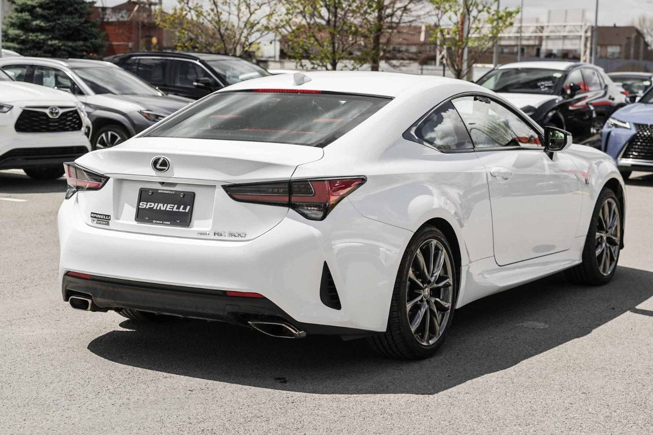 2020 Lexus RC 300 AWD F SPORT 2 CUIR ROUGE NAVI CARPLAY