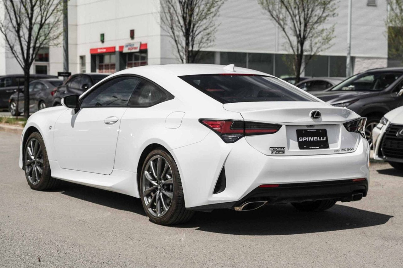 2020 Lexus RC 300 AWD F SPORT 2 CUIR ROUGE NAVI CARPLAY