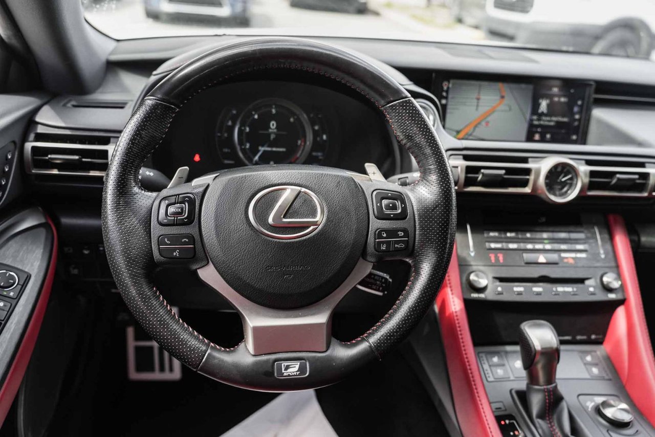 2020 Lexus RC 300 AWD F SPORT 2 CUIR ROUGE NAVI CARPLAY