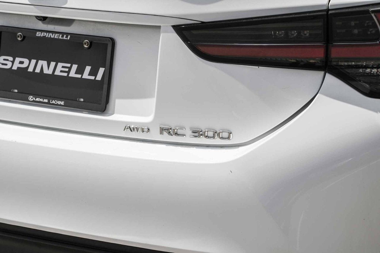 2020 Lexus RC 300 AWD F SPORT 2 CUIR ROUGE NAVI CARPLAY