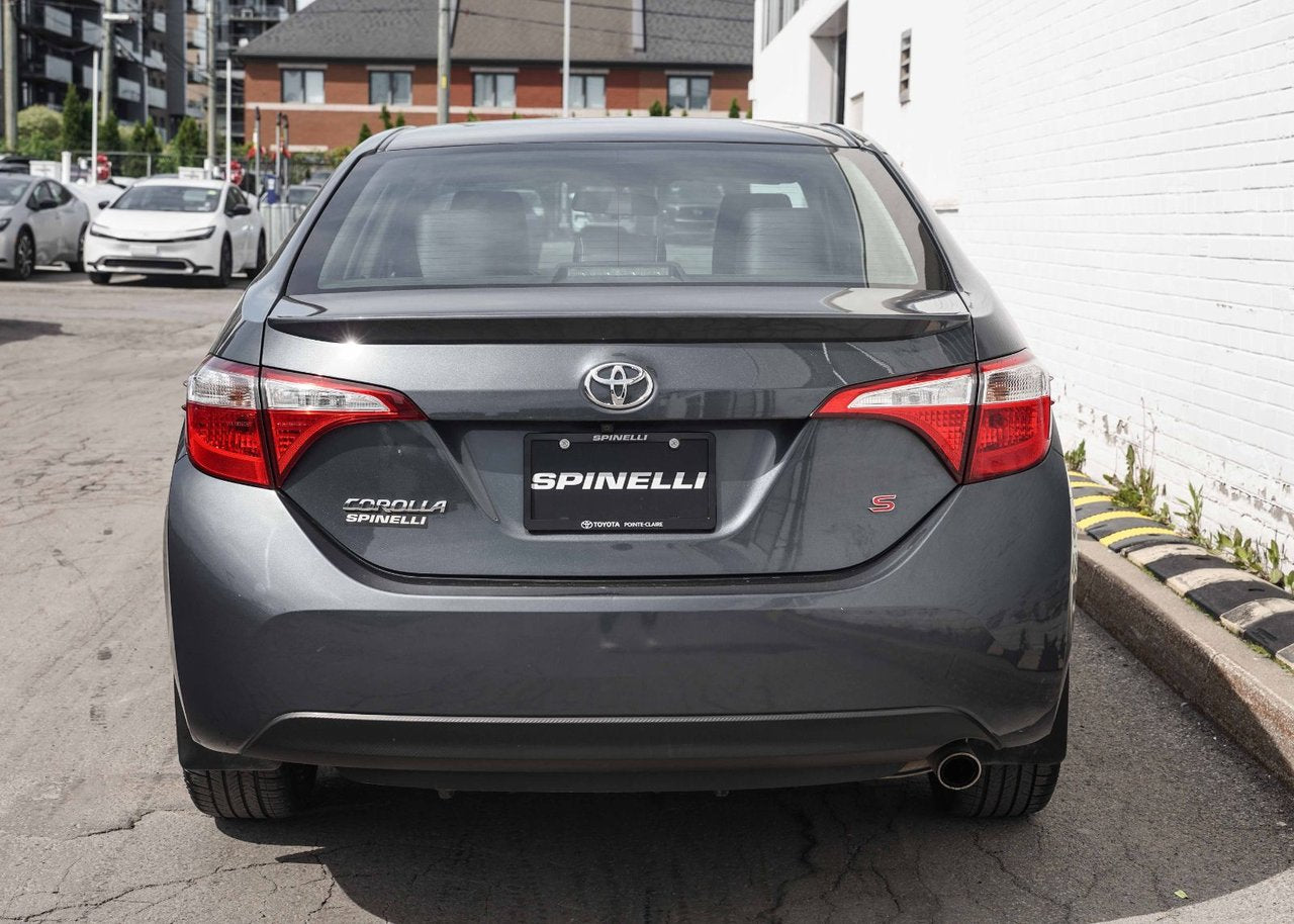 2016 Toyota Corolla S