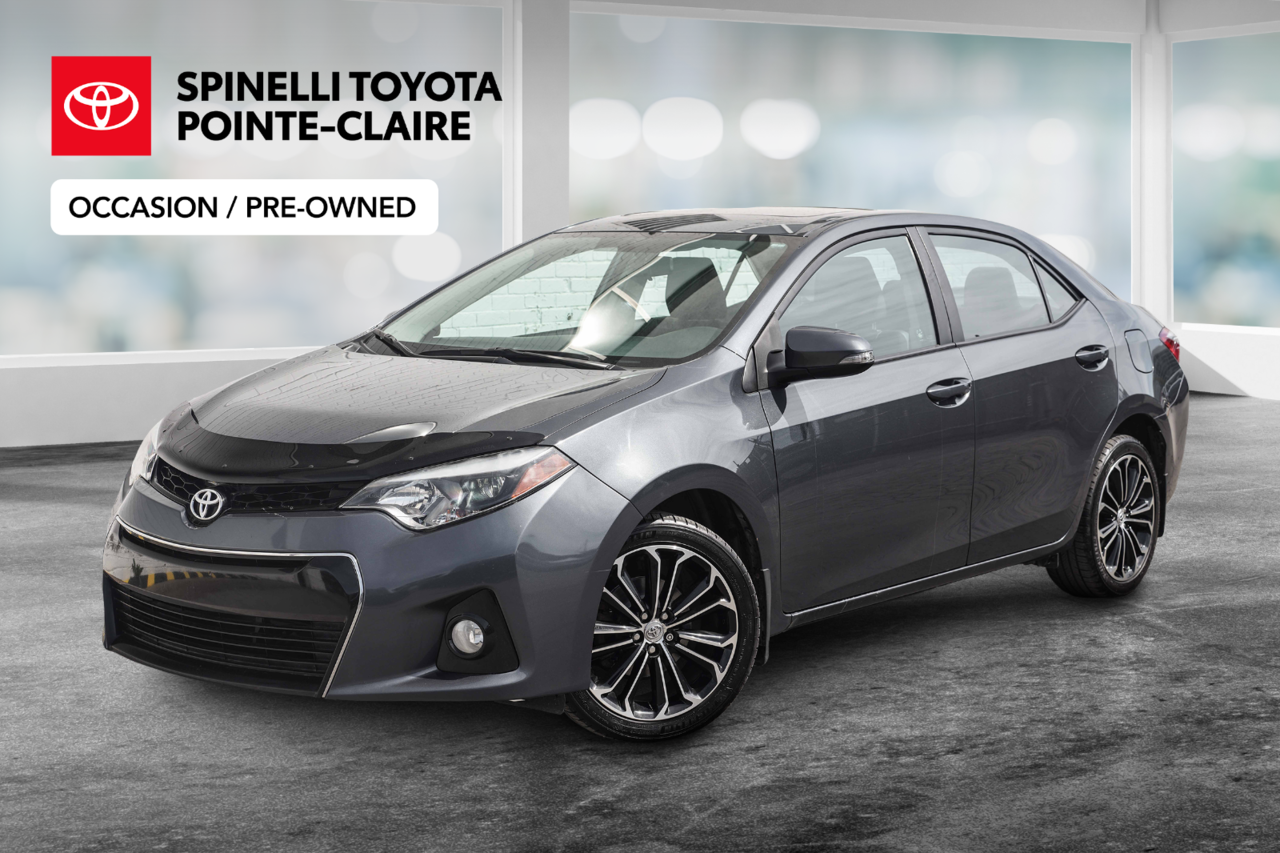 2016 Toyota Corolla S