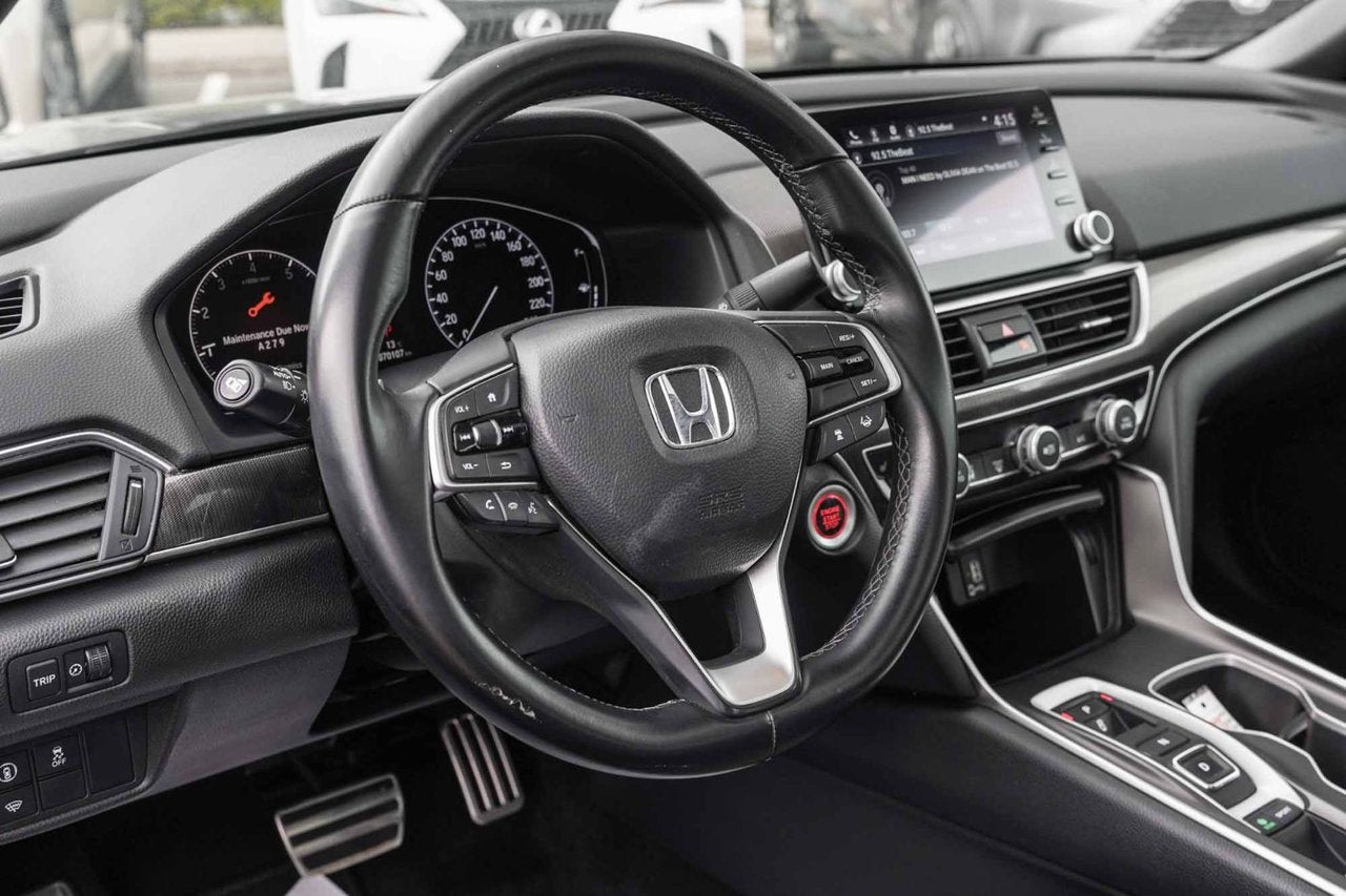 2019 Honda Accord SPORT 2.0L BAS KM TOIT CARPLAY BLUETOOTH