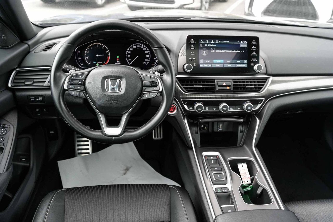 2019 Honda Accord SPORT 2.0L BAS KM TOIT CARPLAY BLUETOOTH
