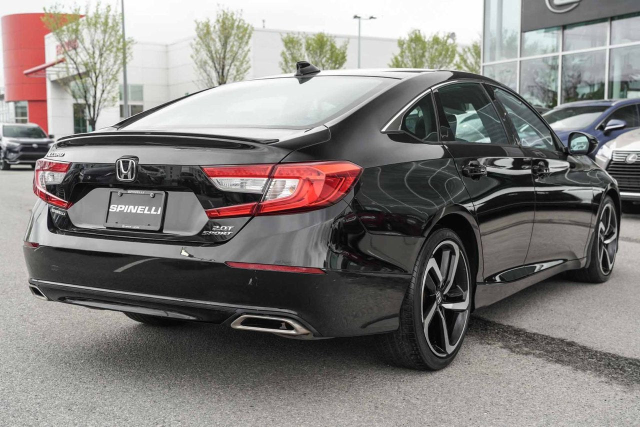 2019 Honda Accord SPORT 2.0L BAS KM TOIT CARPLAY BLUETOOTH