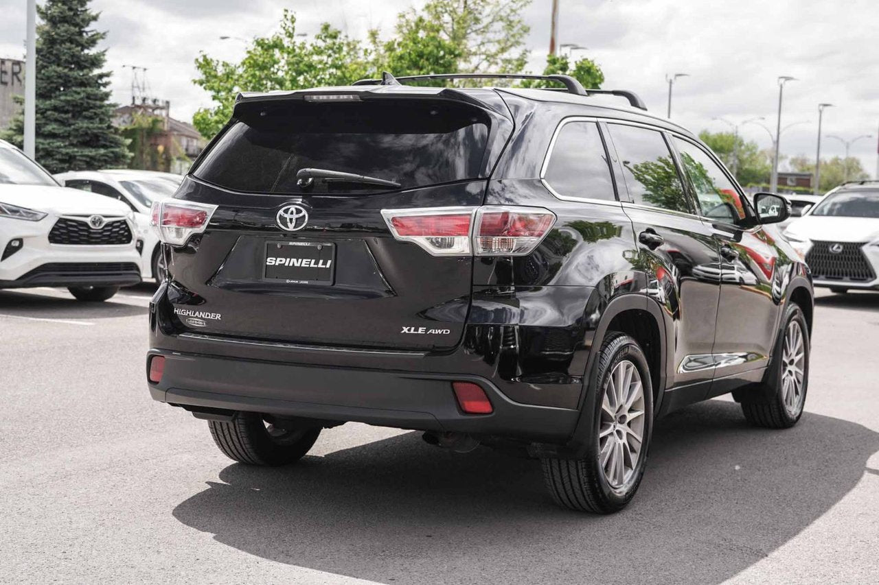 2016 Toyota Highlander XLE AWD BAS KM 8 PASS CUIR TOIT NAVI