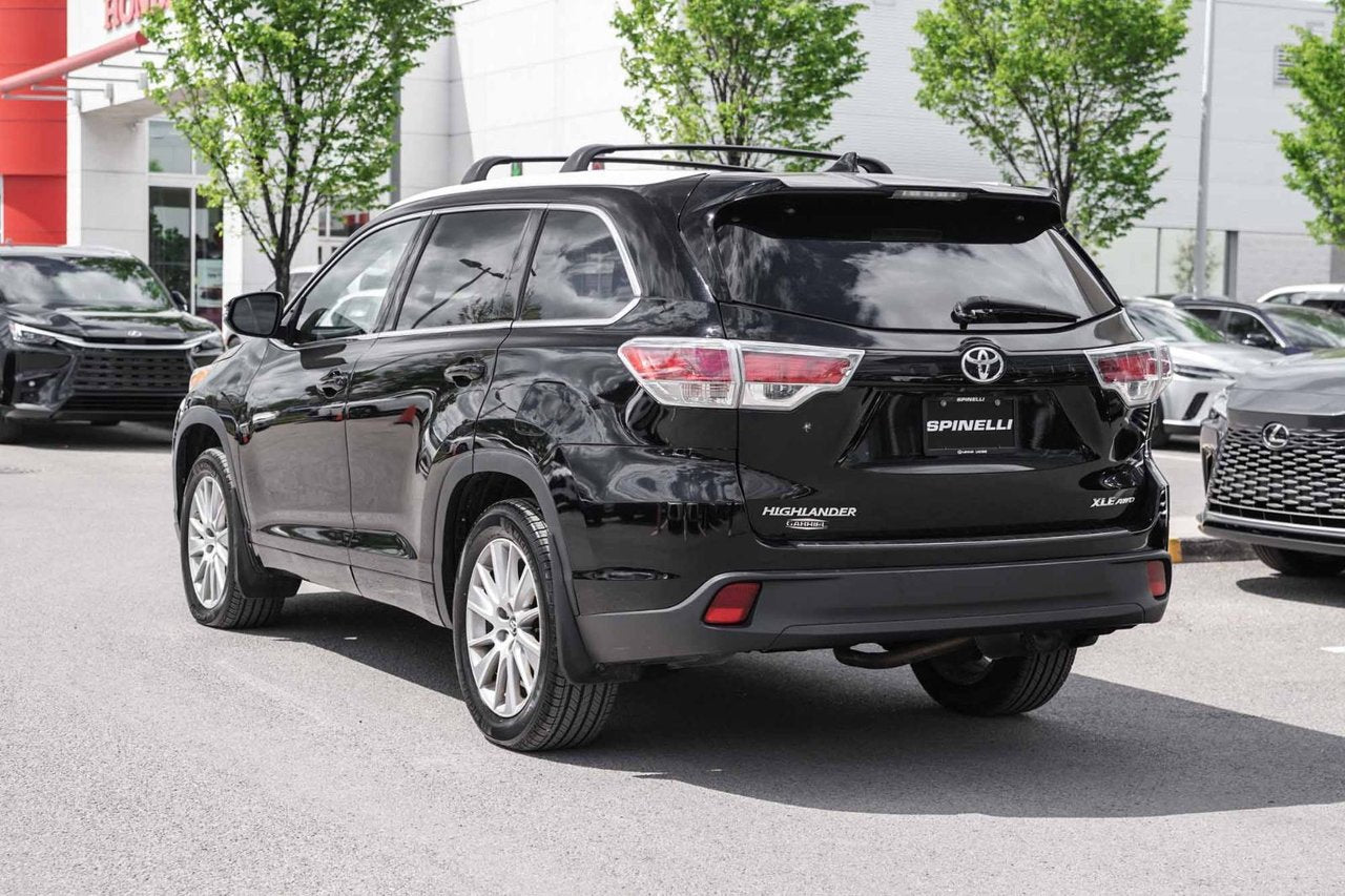 2016 Toyota Highlander XLE AWD BAS KM 8 PASS CUIR TOIT NAVI