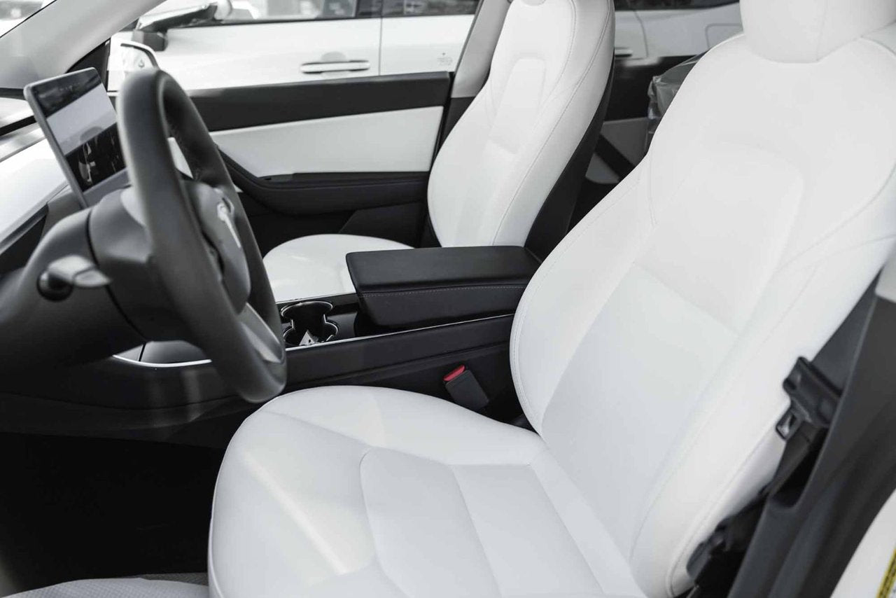 2021 Tesla Model Y STANDARD RANGE BAS KM RWD CUIR BLANC