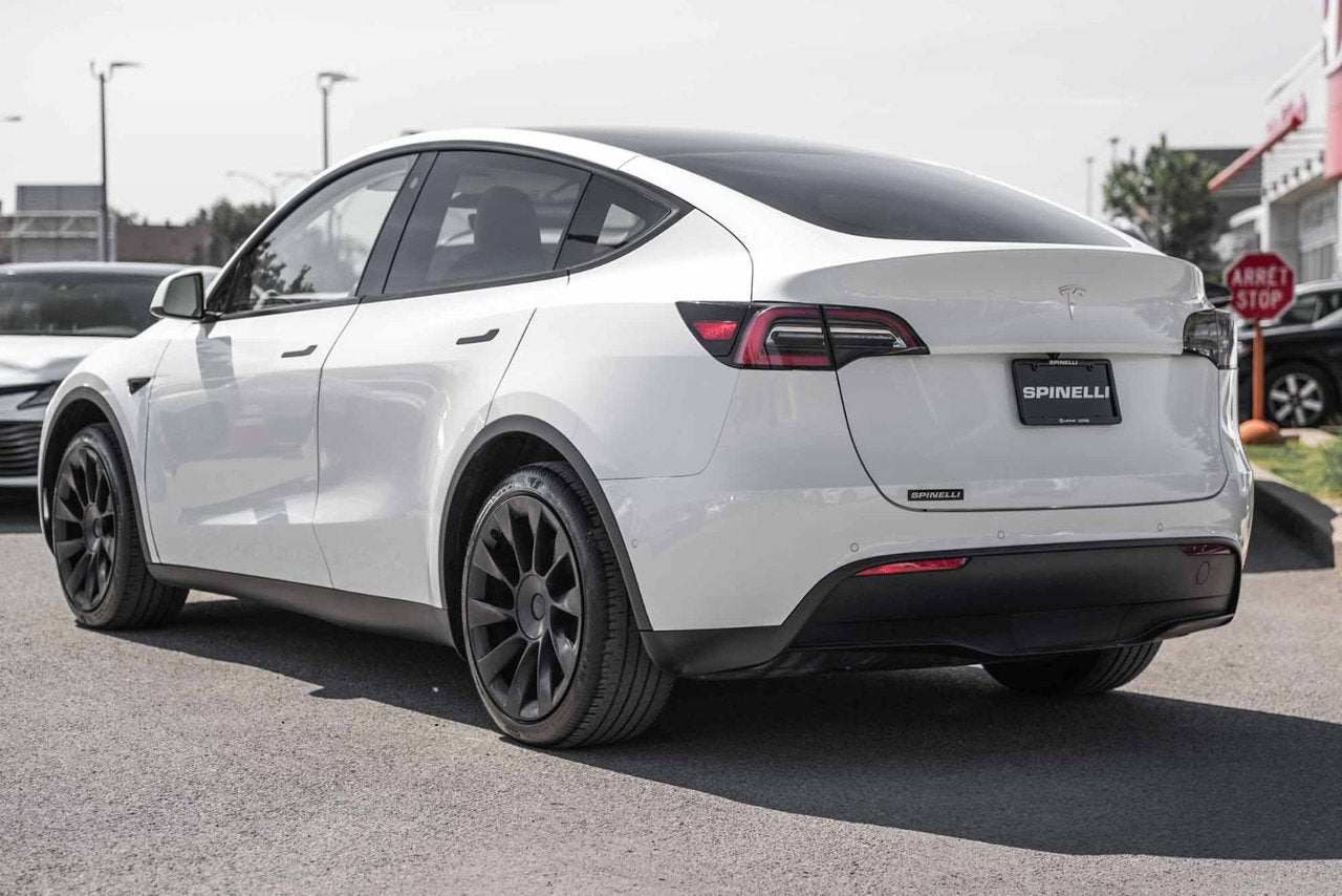 2021 Tesla Model Y STANDARD RANGE BAS KM RWD CUIR BLANC