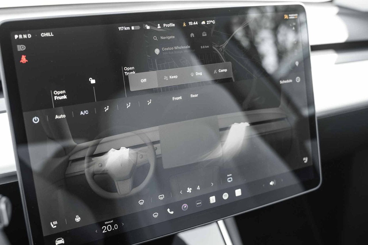 2021 Tesla Model Y STANDARD RANGE BAS KM RWD CUIR BLANC