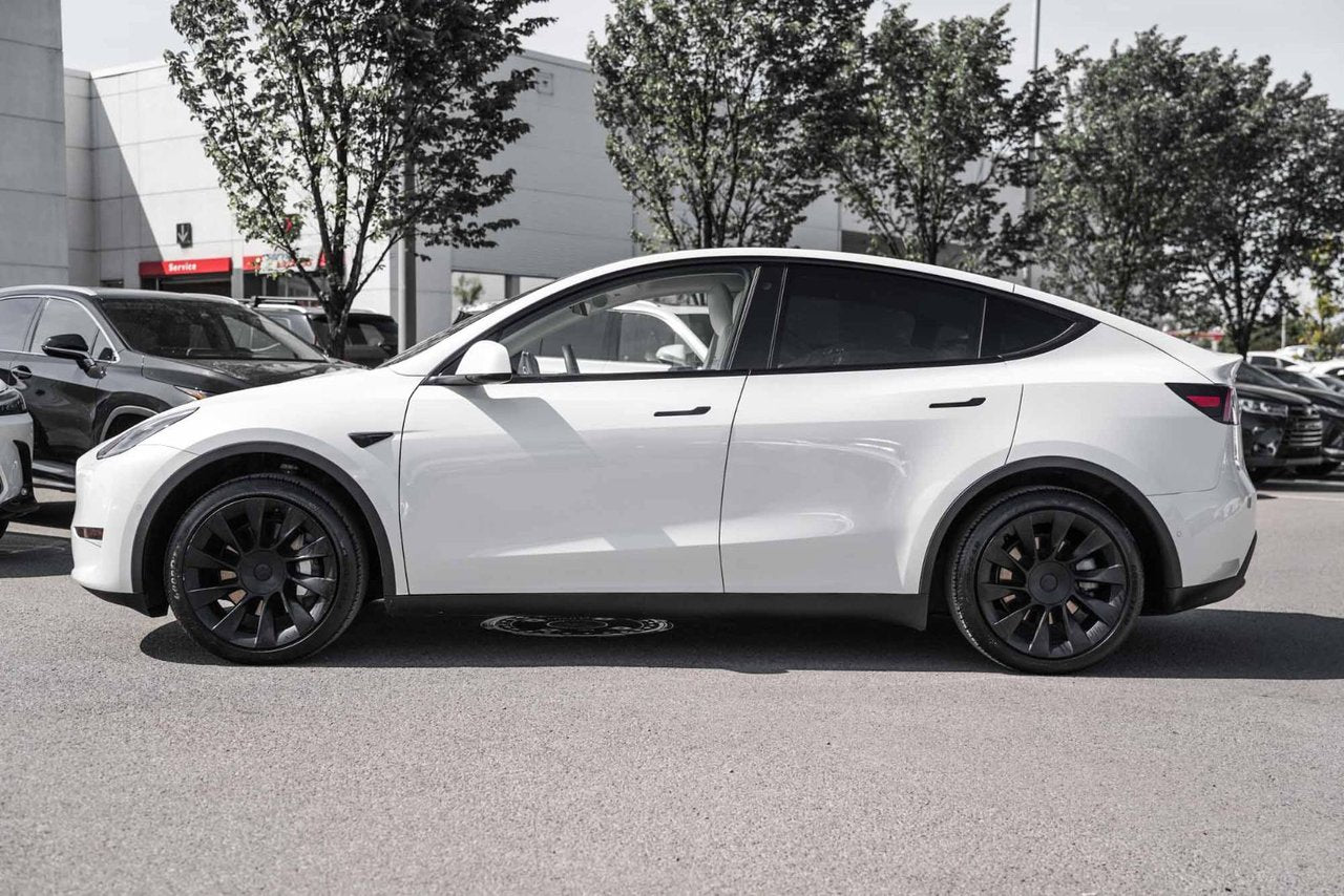 2021 Tesla Model Y STANDARD RANGE BAS KM RWD CUIR BLANC
