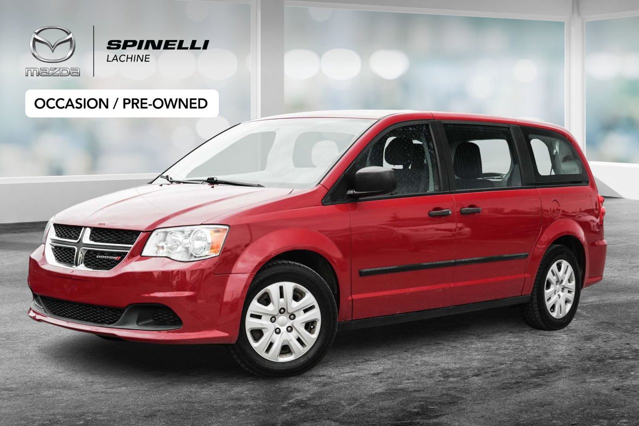 2015 Dodge Grand Caravan Canada Value Package