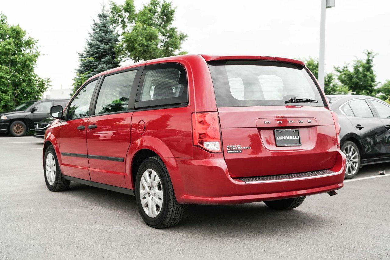 2015 Dodge Grand Caravan Canada Value Package