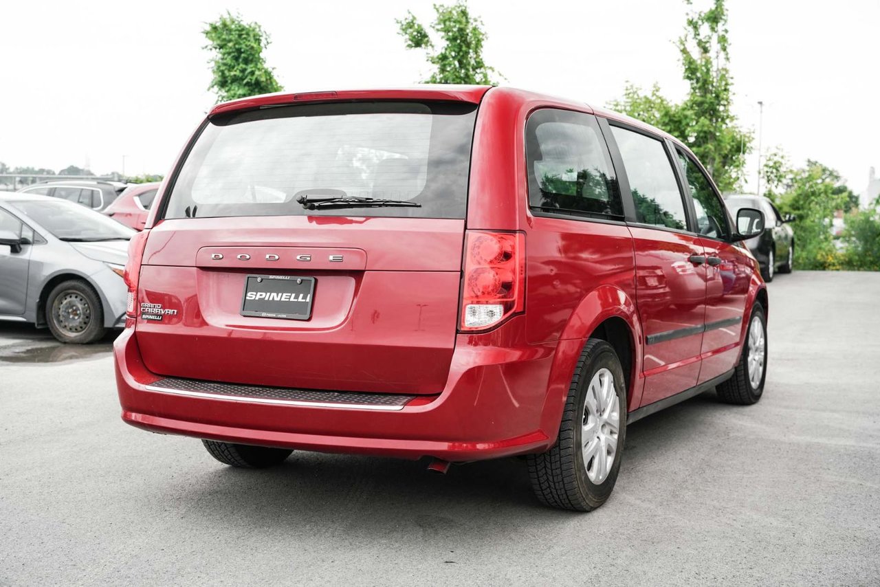 2015 Dodge Grand Caravan Canada Value Package