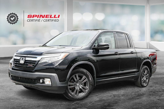 2017 Honda Ridgeline SPORT AWD; TOIT CAMERA LANEWATCH MAGS *BAS/LOW KM*