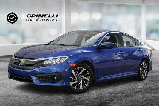 2016 Honda Civic EX SEDAN BAS KM TOIT CARPLAY BLUETOOTH