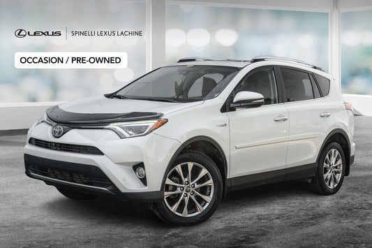 2017 Toyota RAV4 HYBRID LIMITED AWD BAS KM CUIR TOIT NAVI SON JBL