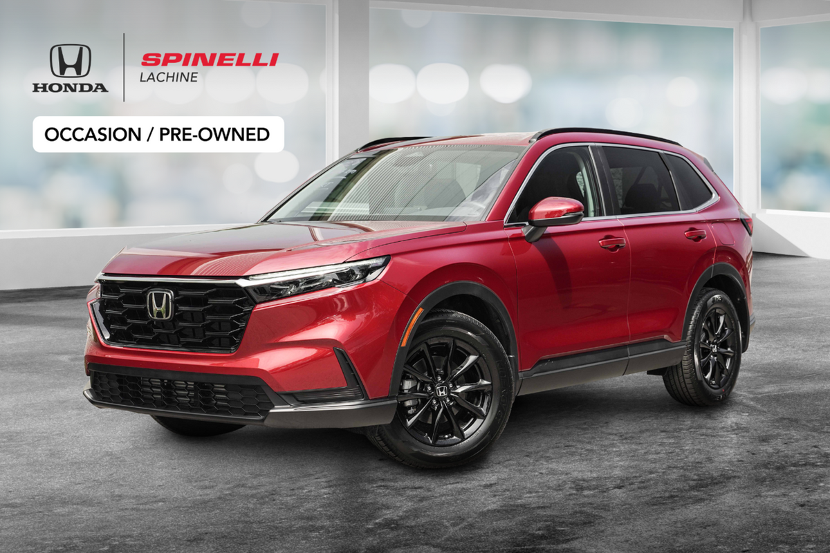2026 Honda CR-V SPORT AWD; TOIT ANGLES MORT SIEGE+VOLANT CHAUFFANT