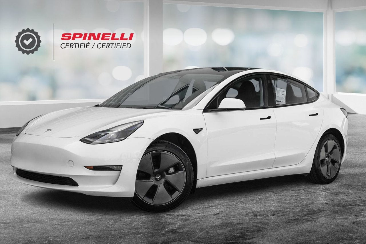 2022 Tesla Model 3 STANDARD RANGE PLUS **BAS KM**LOW KM**
