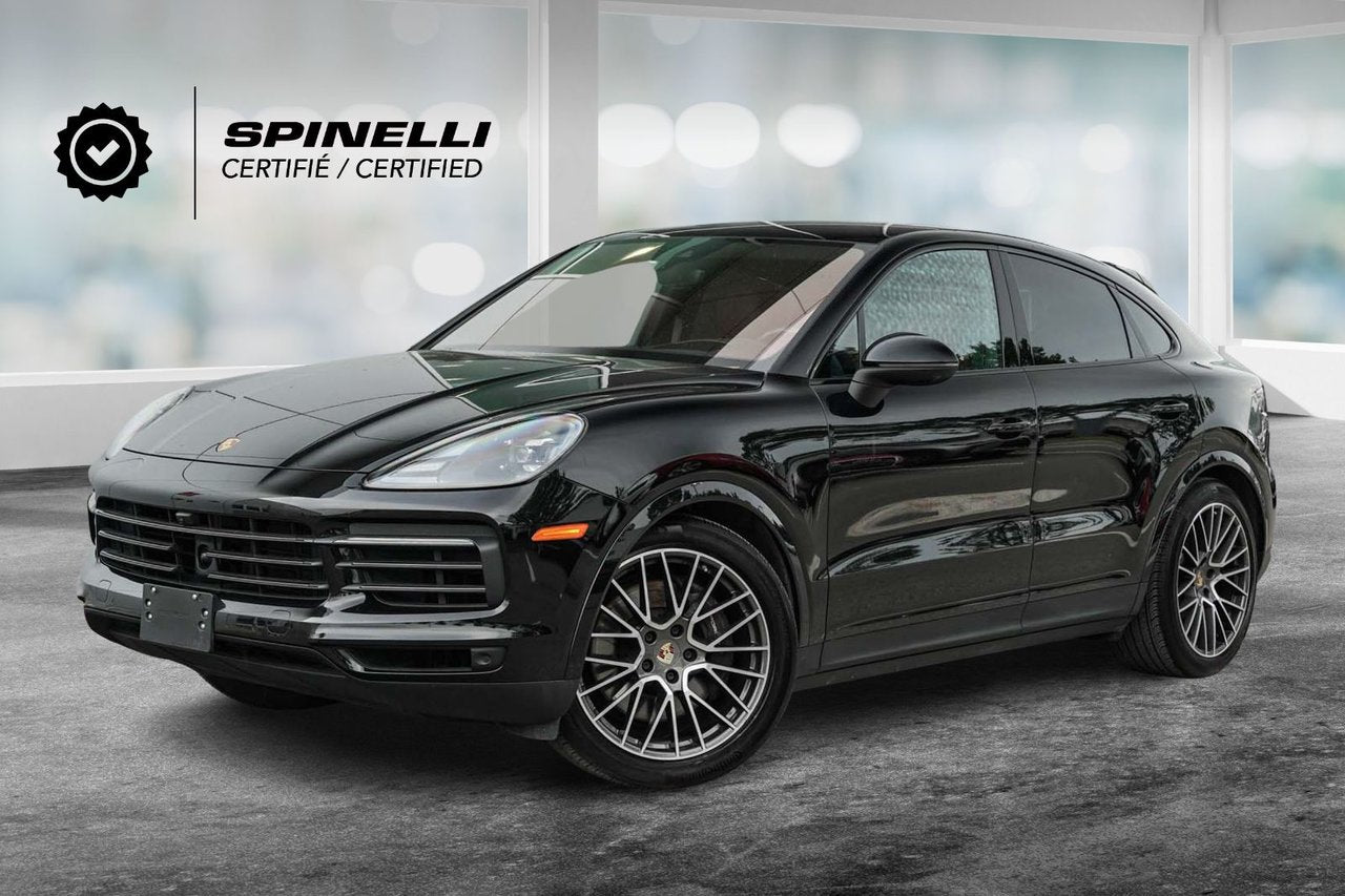 2023 Porsche Cayenne COUPE PLATINUM EDITION LOW KM RED INTERIOR