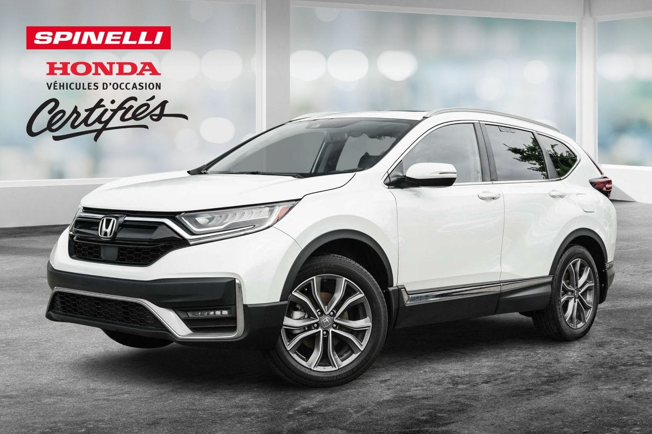 2021 Honda CR-V TOURING AWD; CUIR TOIT PANO SIEGE+VOLANT CHAUFFANT