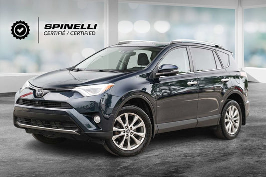 2018 Toyota RAV4 Limited AWD BAS KM CUIR TOIT SON JBL NAVI