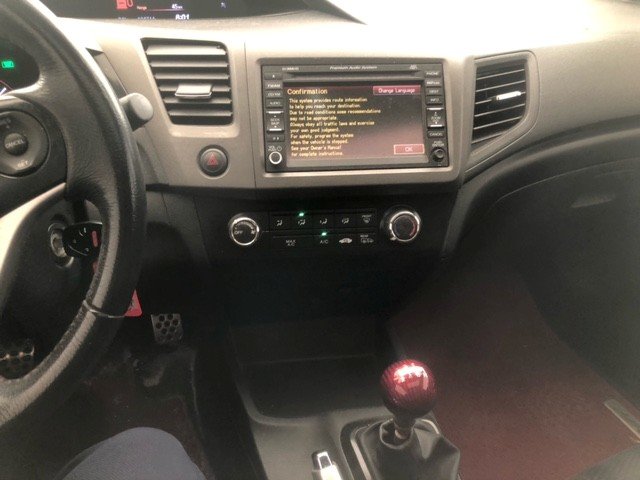 2012 Honda Civic Cpe Si