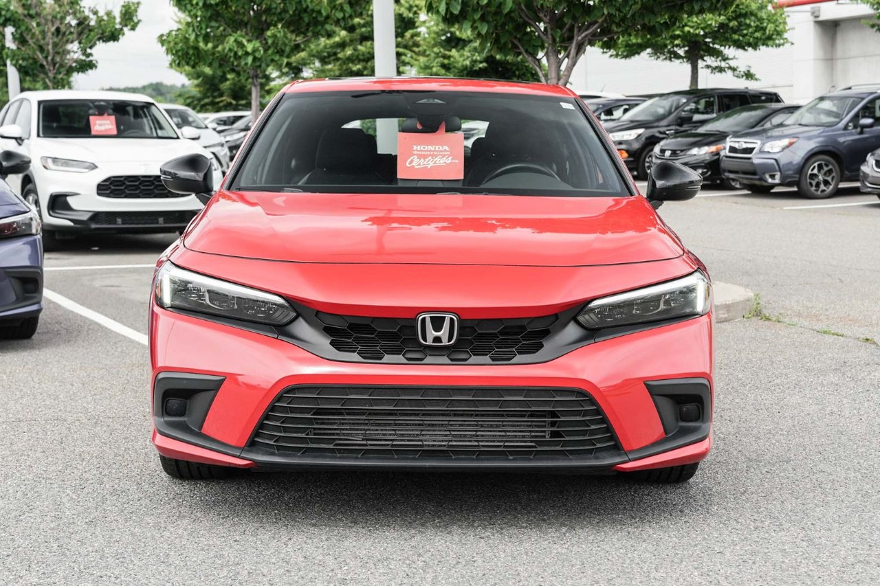 2022 Honda Civic Hatchback SPORT AUTO; TOIT ANGLE MORT SIÈGE+VOLANT CHAUFFANT