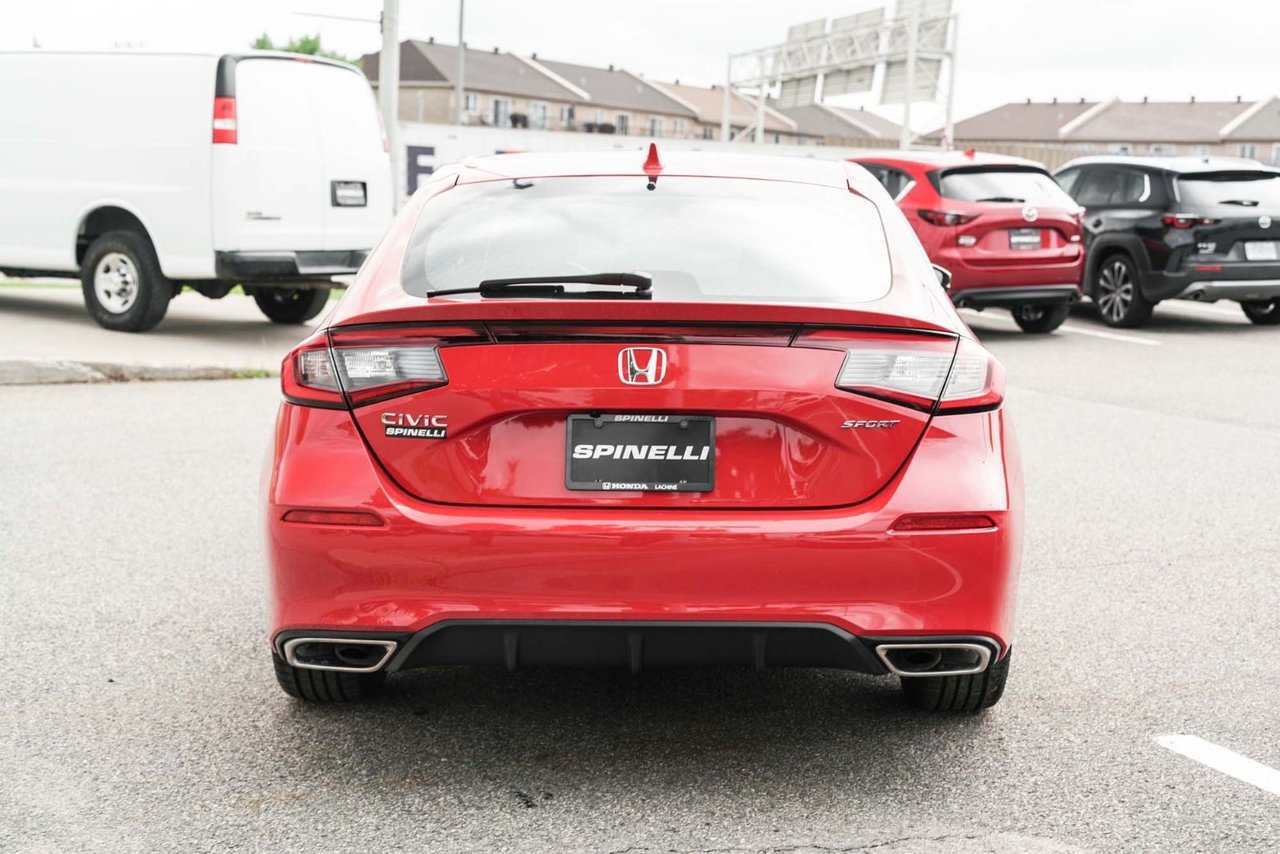 2022 Honda Civic Hatchback SPORT AUTO; TOIT ANGLE MORT SIÈGE+VOLANT CHAUFFANT