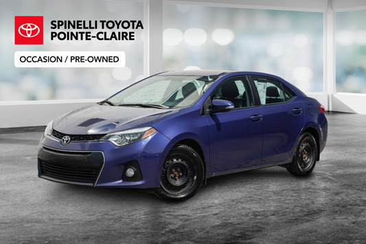 2014 Toyota Corolla S UPGRADE
