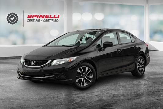 2015 Honda Civic Sedan EX MAGS+TOIT.OUVRANT+CAM.RECUL+SIEGES.CHAUFFANTS