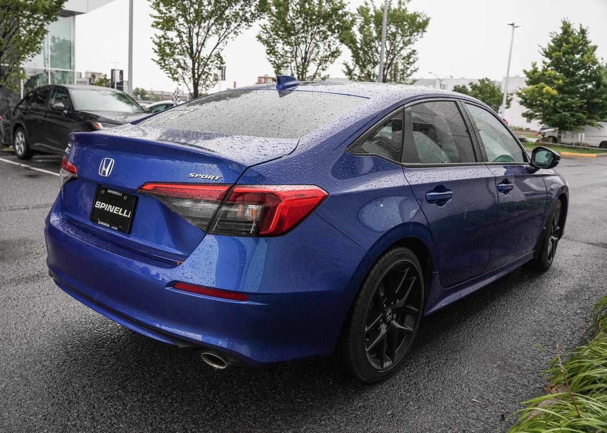 2022 Honda Civic Sedan SPORT; TOIT ANGLES MORT SIEGES+VOLANT CHAUFFANT