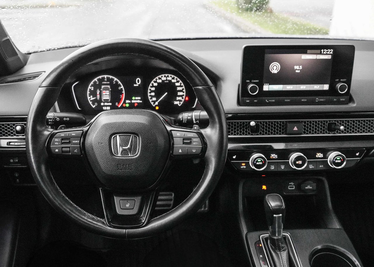 2022 Honda Civic Sedan SPORT; TOIT ANGLES MORT SIEGES+VOLANT CHAUFFANT