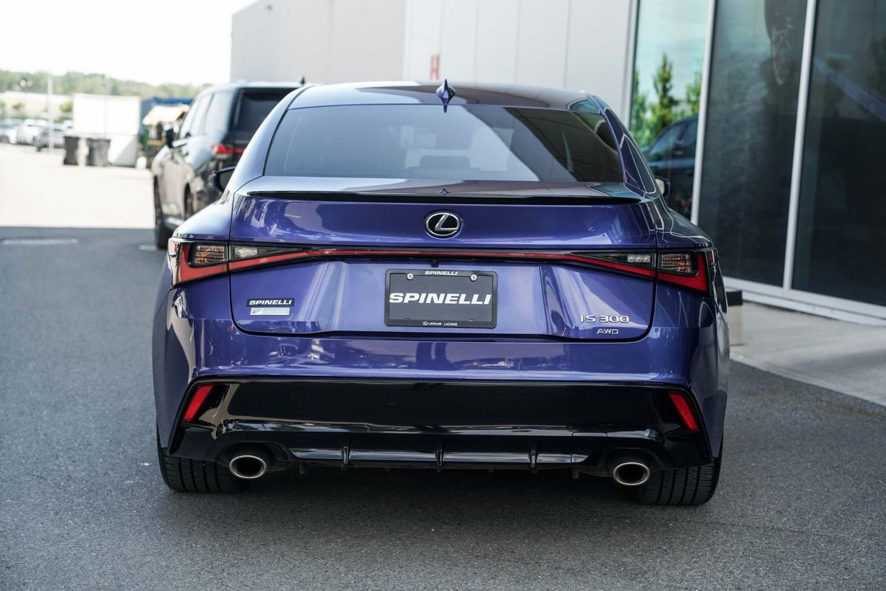 2021 Lexus IS 300 F SPORT 2 BAS KM NAVI CUIR TOIT