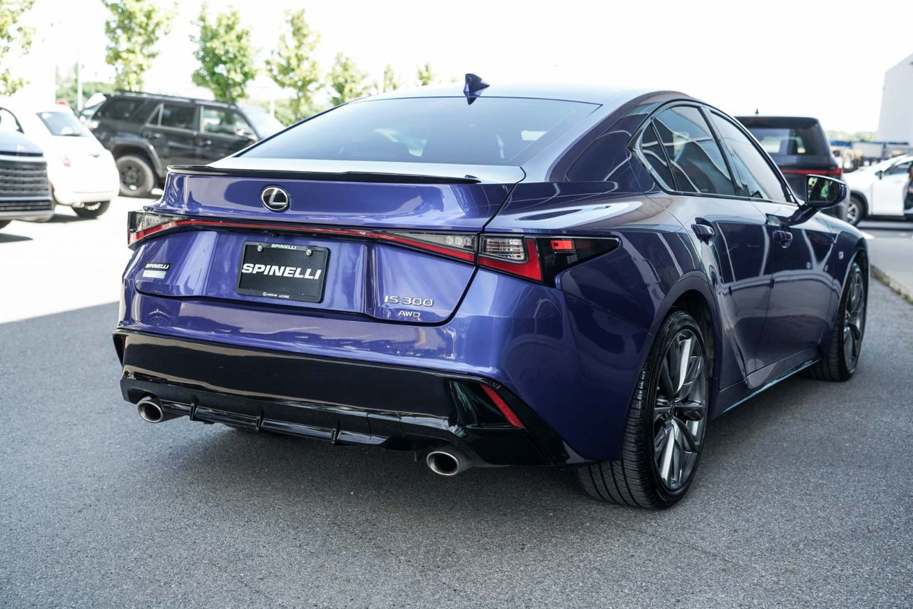 2021 Lexus IS 300 F SPORT 2 BAS KM NAVI CUIR TOIT