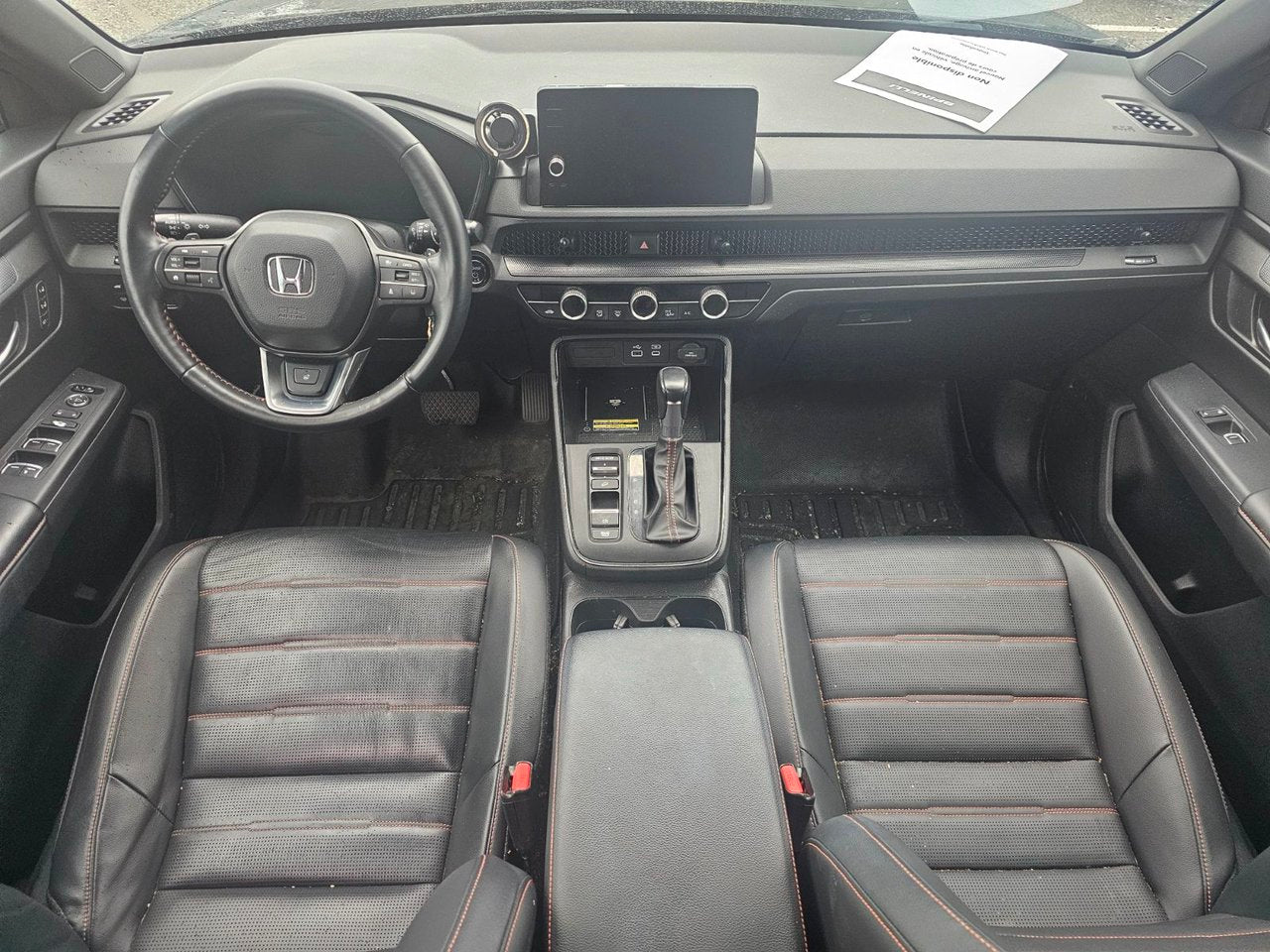2024 Honda CR-V Hybrid EX-L AWD; CUIR TOIT CAMERA SIEGES+VOLANT CHAUFFANT