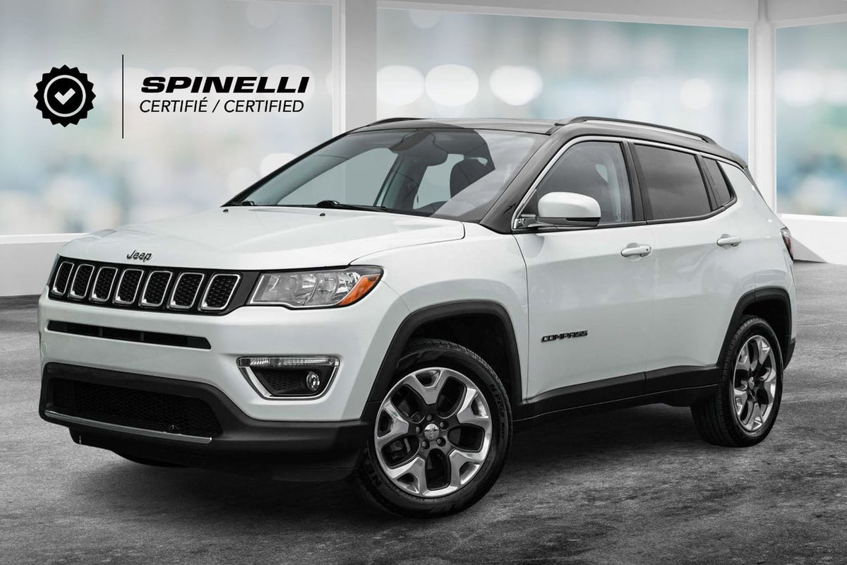 2019 Jeep Compass Limited AWD BAS KM CUIR TOIT PANO NAVI