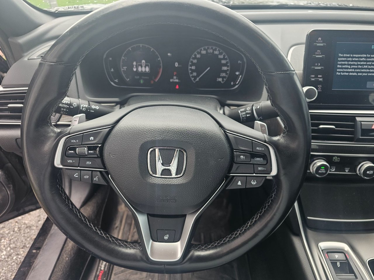 2021 Honda Accord Sedan SPORT 2.0T; TOIT CAMERA SIEGE CHAUFFANT*BAS/LOW KM