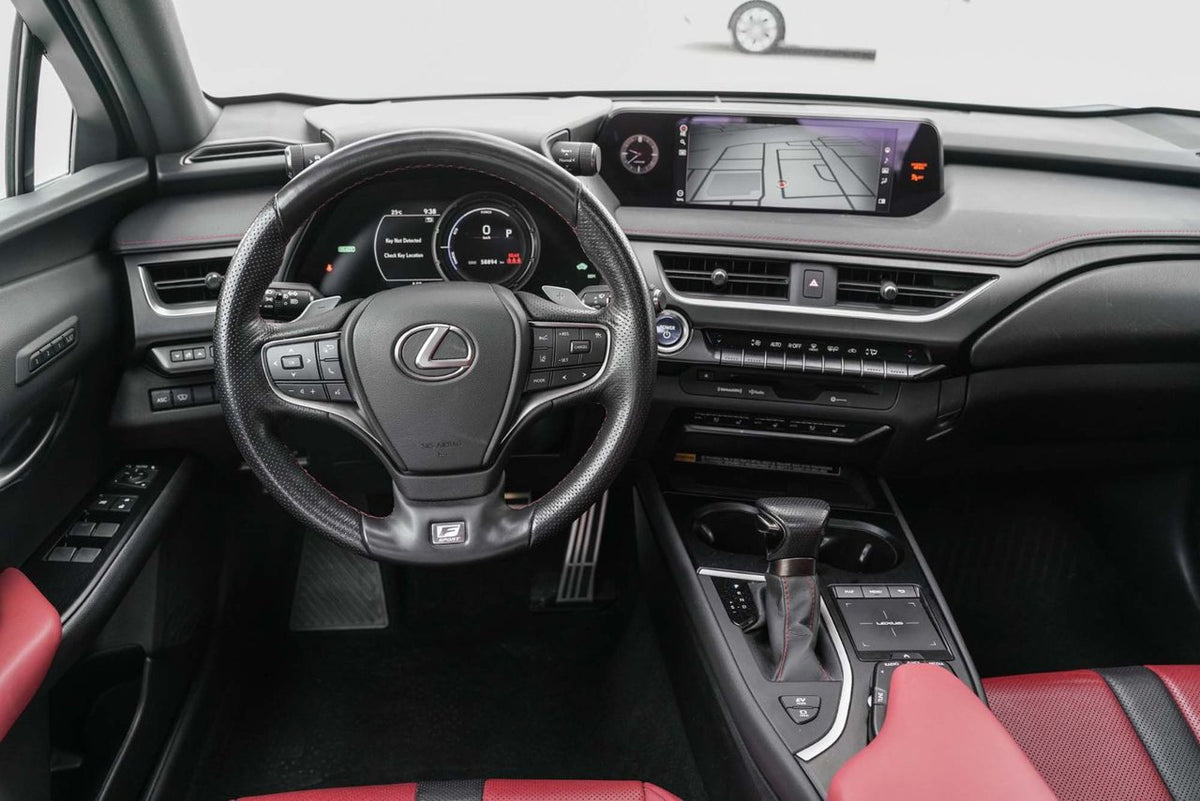 2022 Lexus UX 250h F SPORT 2 AWD BAS KM CUIR ROUGE NAVI