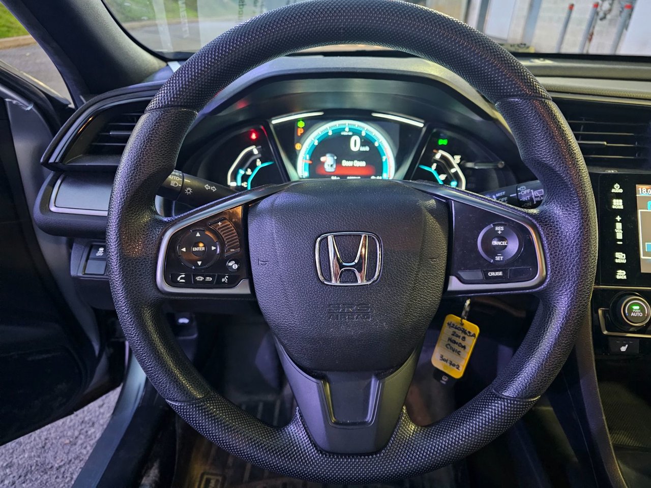 2018 Honda Civic Hatchback LX AUTO; A/C CAMERA SIEGES CHAUFFANT CARPLAY MAGS
