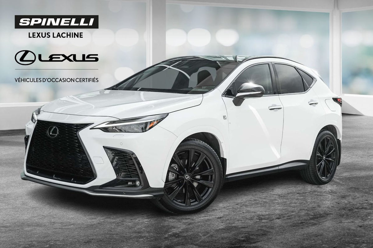 2023 Lexus NX 350 F SPORT 2 AWD CUIR ROUGE NAVI TOIT PANO