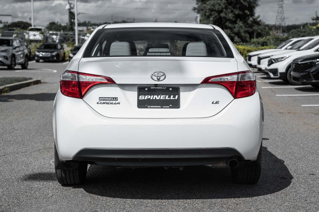 2016 Toyota Corolla LE AUTO: A/C CAMERA SIEGES CHAUFFANT *BAS/LOW KM*