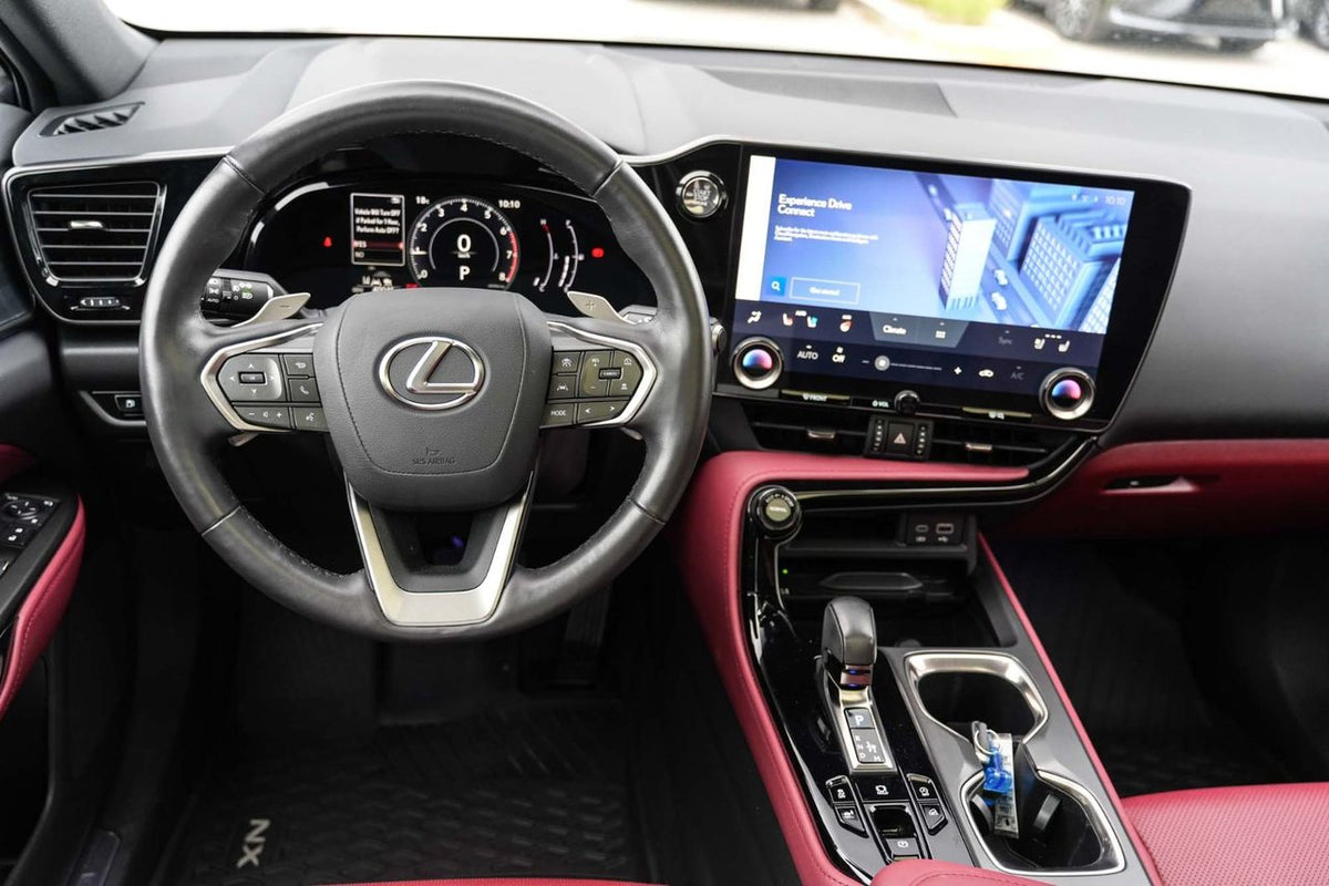 2025 Lexus NX 350 DEMO LUXURY AWD CUIR ROUGE TOIT NAVI CARPLAY